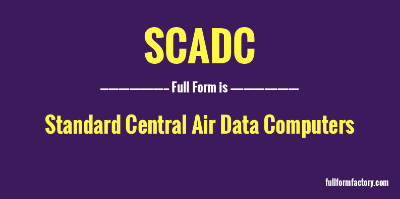 scadc-full-form