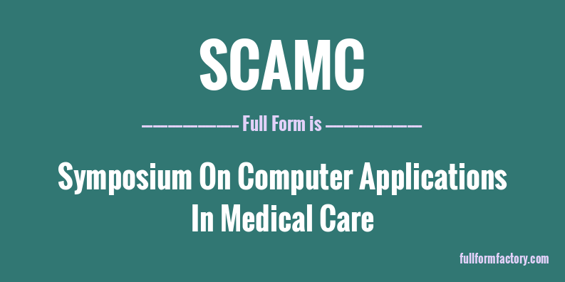 scamc-full-form