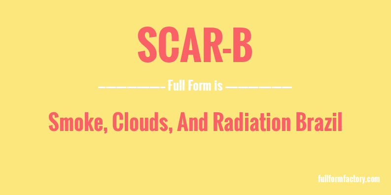 scar-b-full-form
