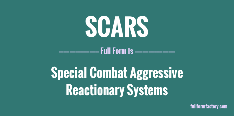 scars-full-form