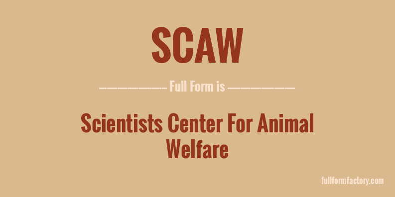 scaw-full-form