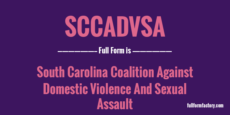 sccadvsa-full-form