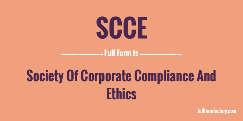 scce-full-form