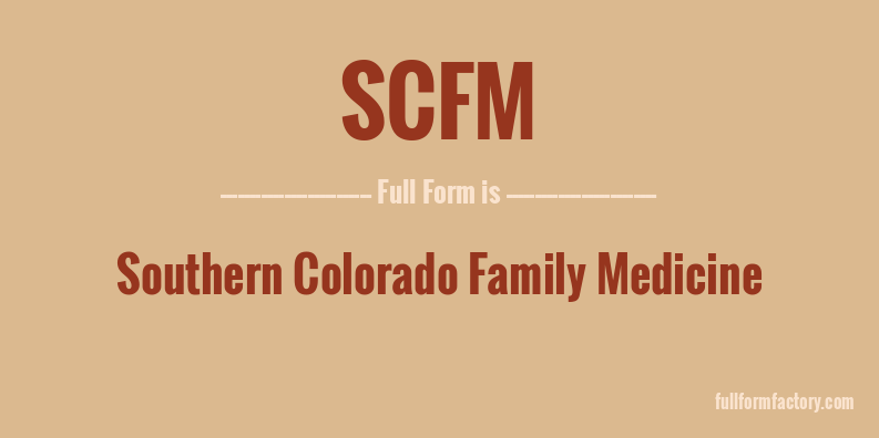 scfm-full-form