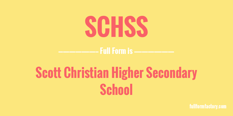 schss-full-form