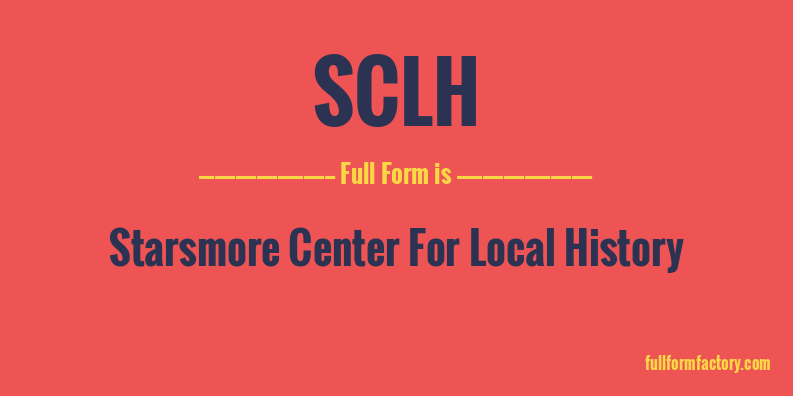 sclh-full-form