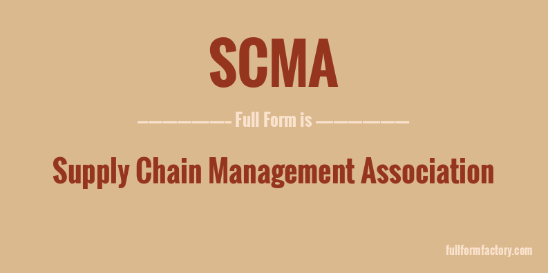 scma-full-form