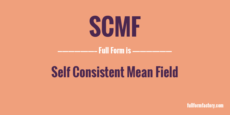 scmf-full-form