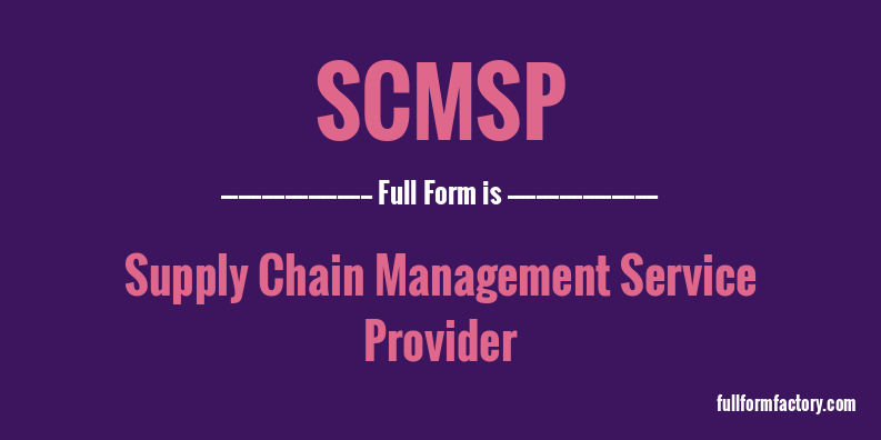 scmsp-full-form