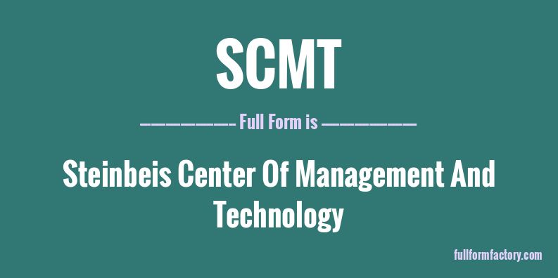 scmt-full-form