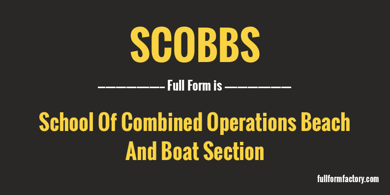 scobbs-full-form