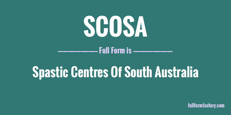 scosa-full-form