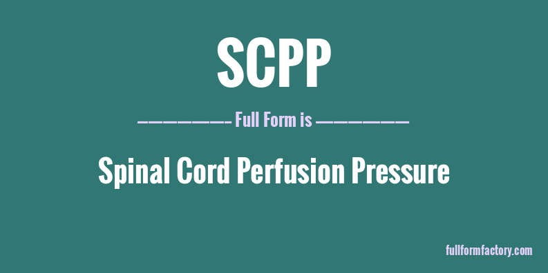 scpp-full-form