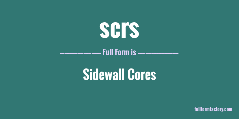 scrs-full-form