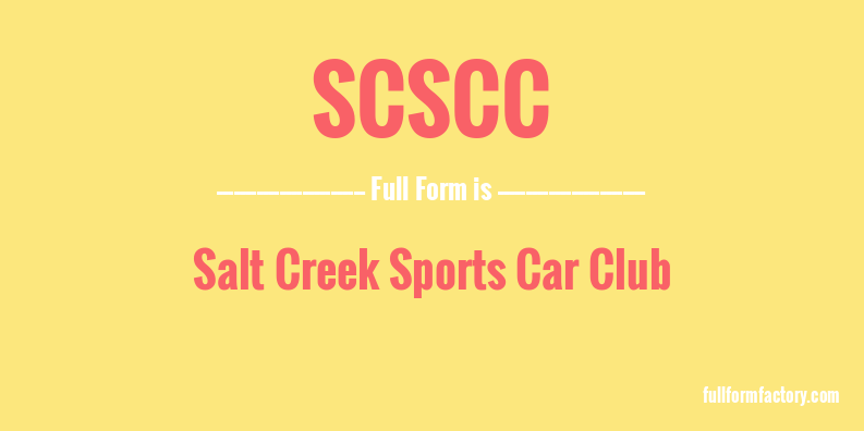 scscc-full-form