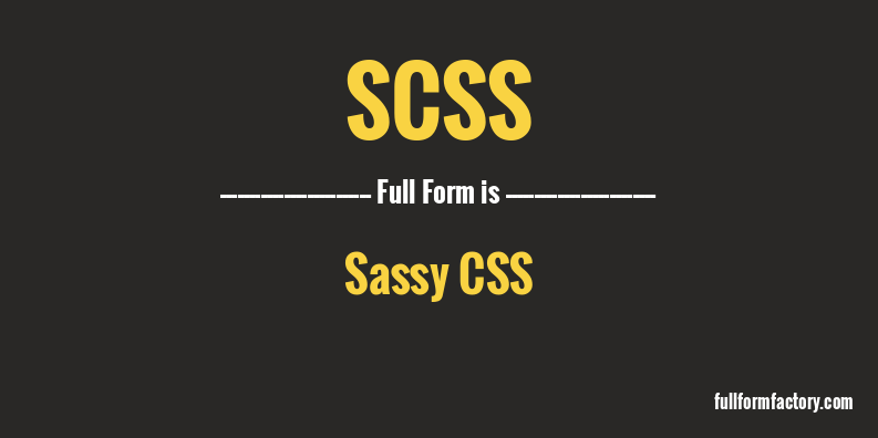 scss-full-form