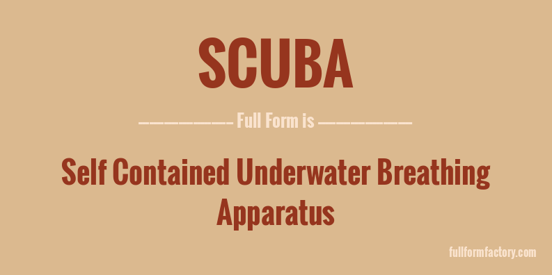 scuba-full-form
