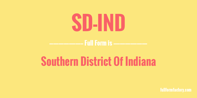sd-ind-full-form