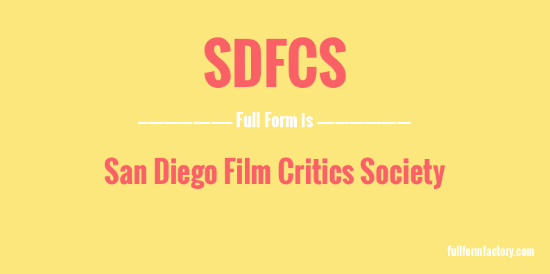 sdfcs-full-form