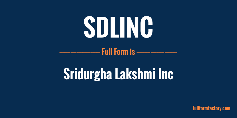 sdlinc-full-form