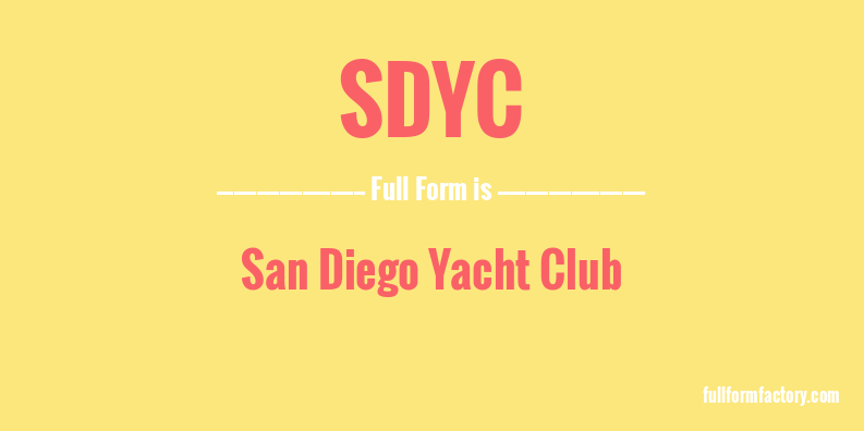sdyc-full-form