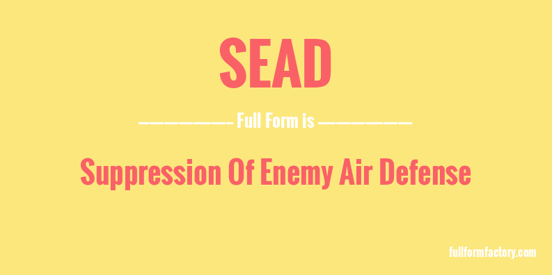 sead-full-form