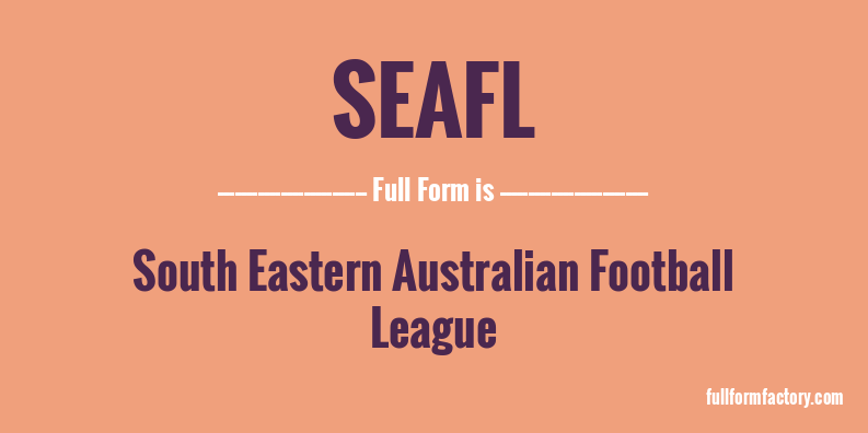 seafl-full-form