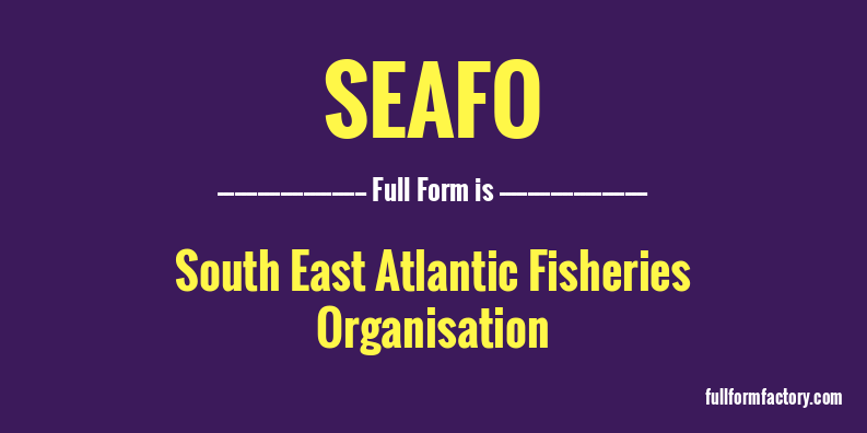 seafo-full-form