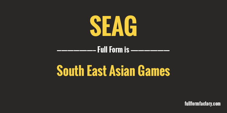 seag-full-form