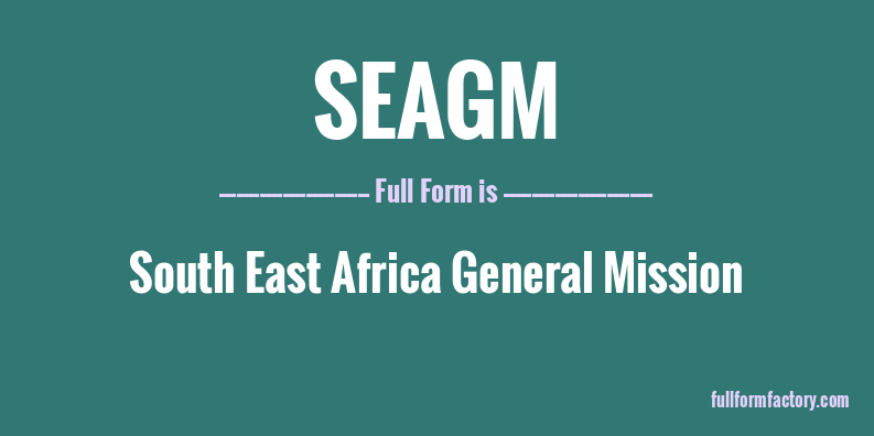 seagm-full-form