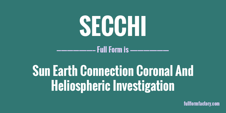 secchi-full-form