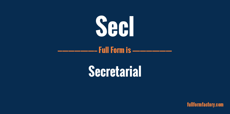secl-full-form