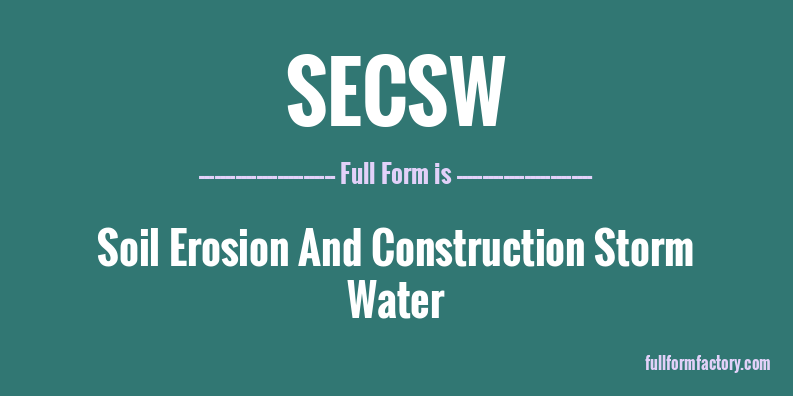secsw-full-form