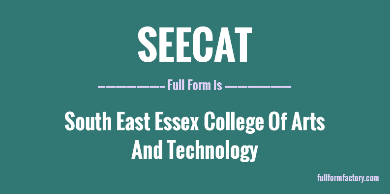 seecat-full-form