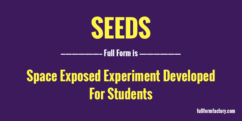 seeds-full-form