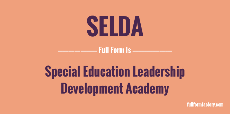 selda-full-form