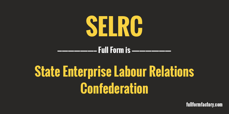 selrc-full-form