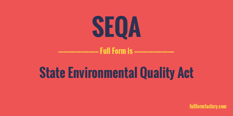 seqa-full-form