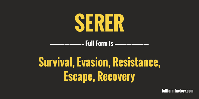 serer-full-form