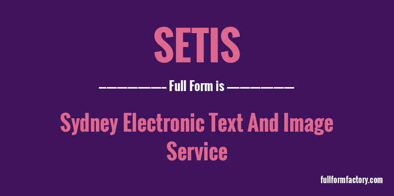 setis-full-form