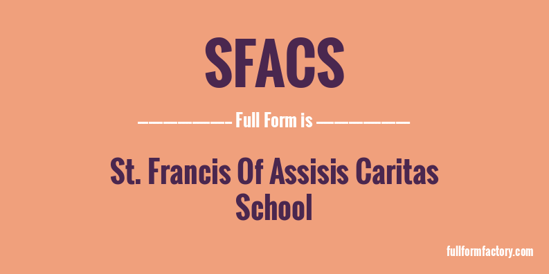 sfacs-full-form