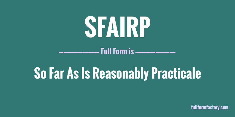 sfairp-full-form