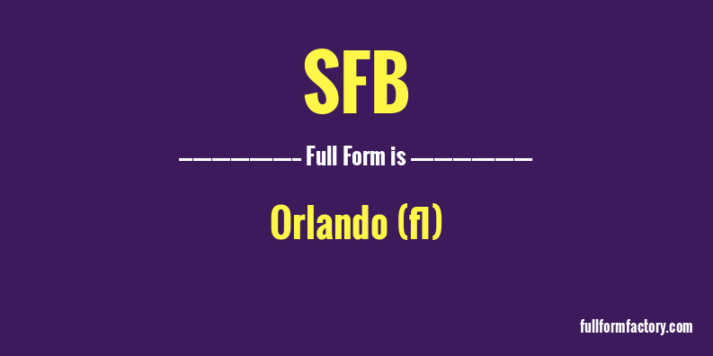 sfb-full-form