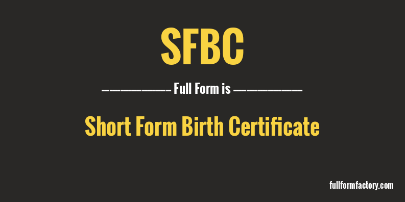sfbc-full-form