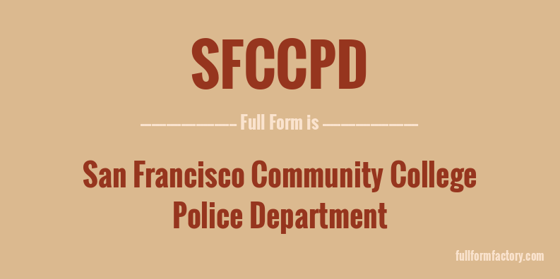 sfccpd-full-form