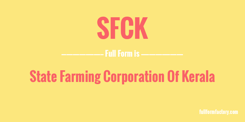 sfck-full-form