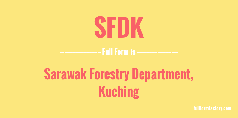 sfdk-full-form