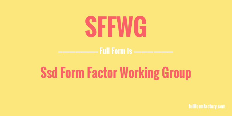 sffwg-full-form