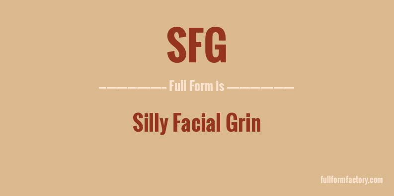 sfg-full-form