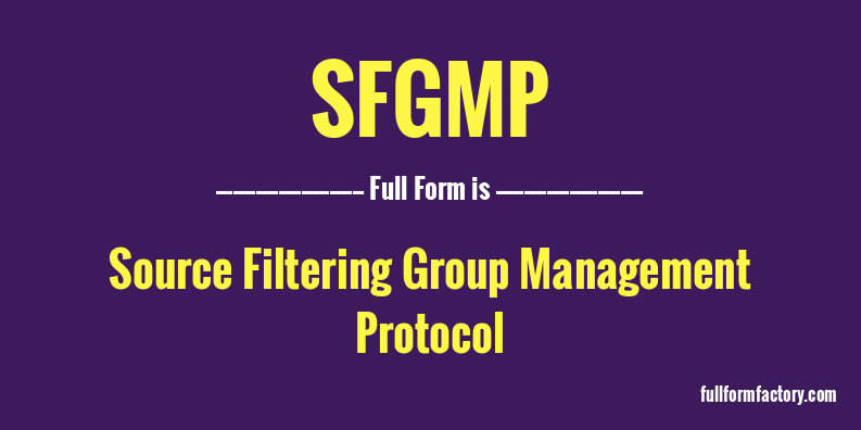sfgmp-full-form
